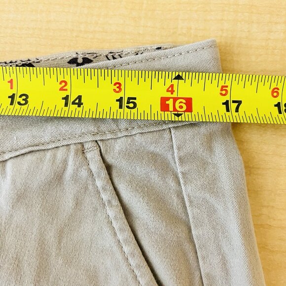 Riders Women's Tan Pants Size 12M Stretch Comfort No-gap Waistband Straight Leg - Picture 8 of 11